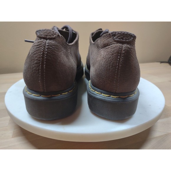 DR. MARTENS 3 Hole Reggie AW004 PC11J Men's Size 11 Brown Suede Leather - Picture 7 of 16